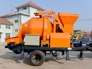 concrete mixer with pumps for sale