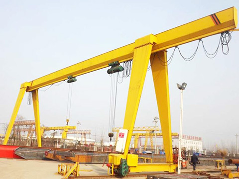 A-type single girder 12 ton gantry crane sales