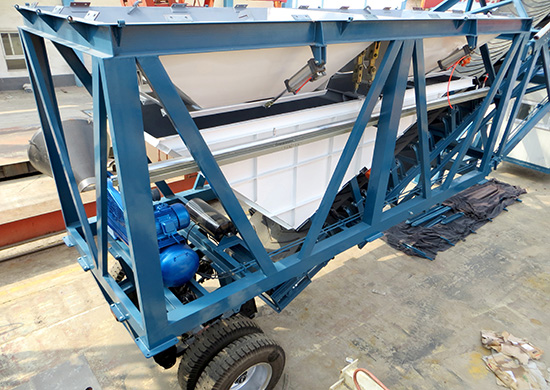 Mobile Concrete Mixing Plant