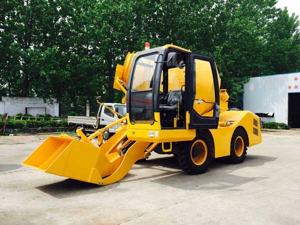 1.2cub self loading concrete mixer