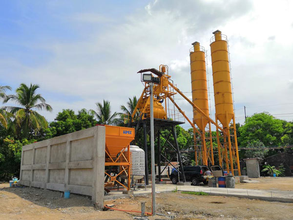 AJ-35 readymix concrete batch plant