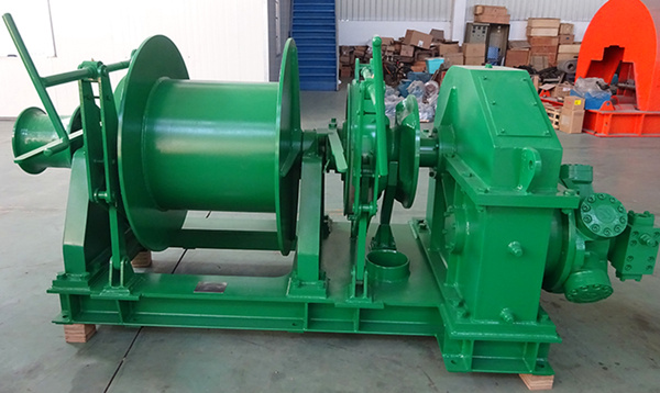 hydraulic anchor mooring winch