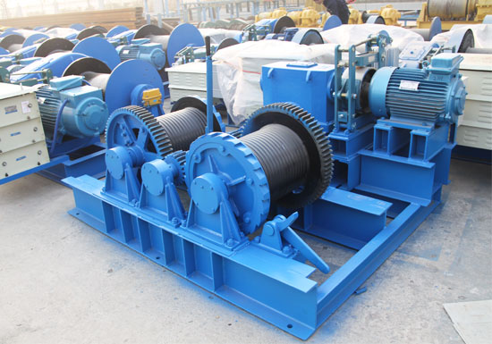 Electric Double Drum Winch