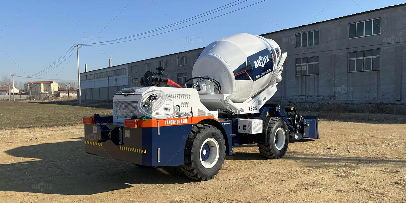 self loading mixer concrete