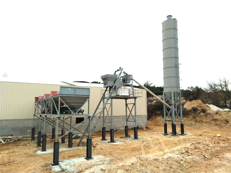 small ready mix concrete plant