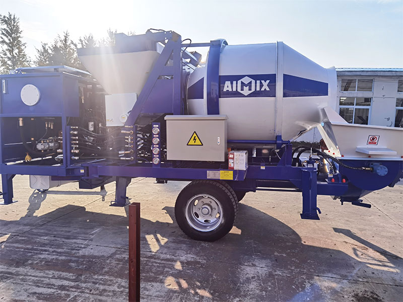 concrete mixer pumps