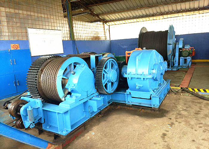 slipway winch for boats