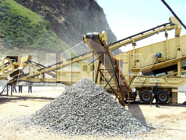 Mobile Stone Crusher Plant