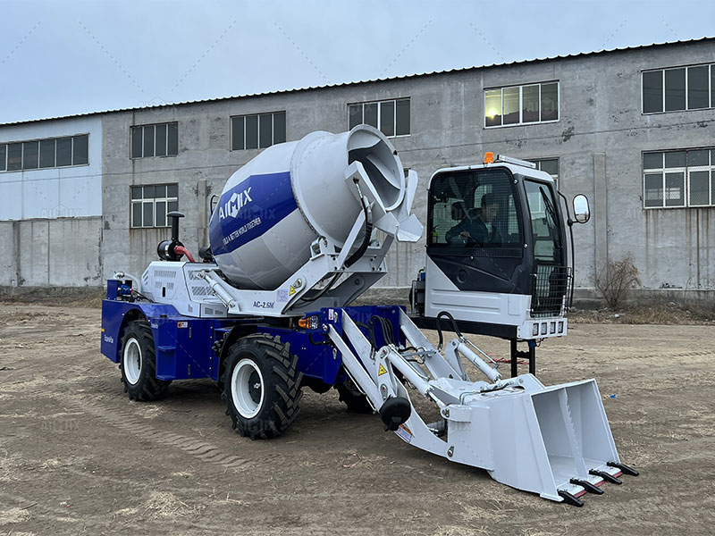 self loading concrete mixer for sale