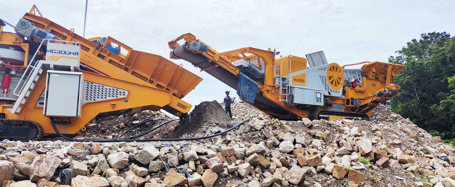 mobile limestone crusher plants worked in Malaysia