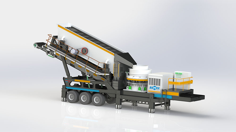 mobile cone crusher product