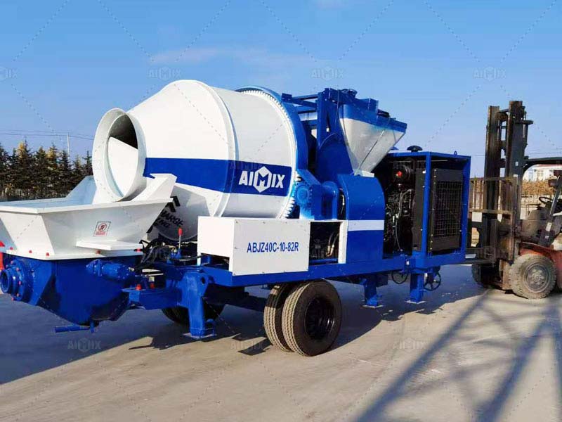 concrete mixer pump indonesia