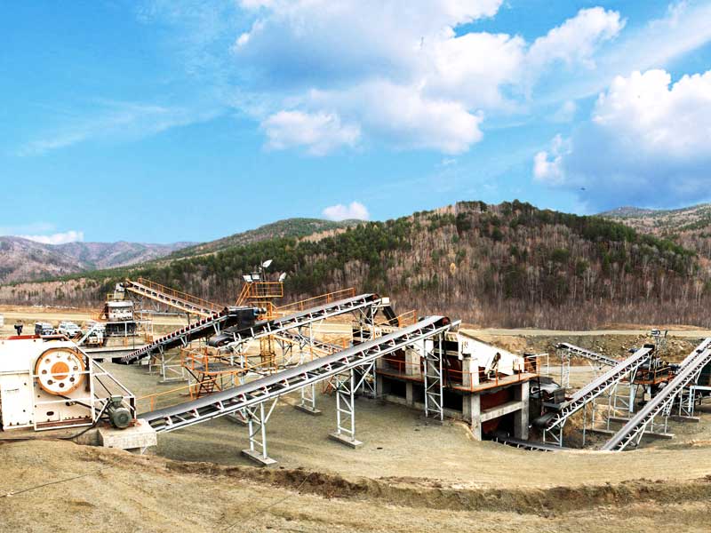 Stationary Stone Crusher Plant with Large Capacity
