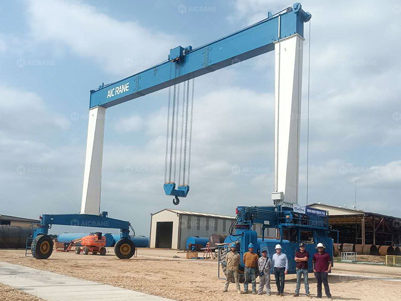 rubber tyred gantry crane