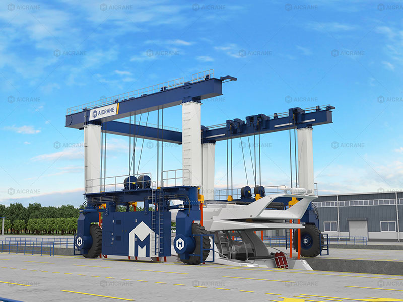 100 ton travel lift