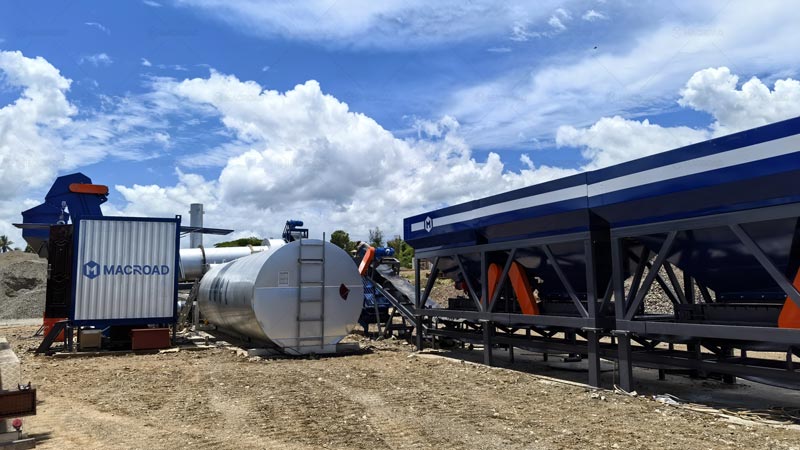 Small Asphalt Plant for Road Maintenance Projects