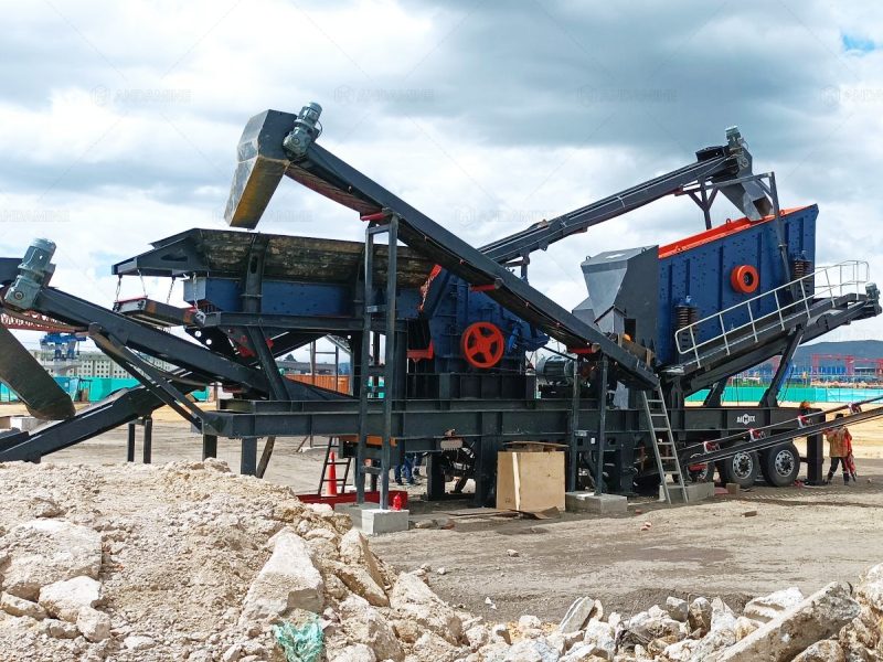 mobile impact crusher